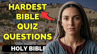 OLD TESTAMENT QUIZ - 15 BIBLE QUESTIONS TO TEST YOUR BIBLE KNOWLEDGE - Bible Quiz