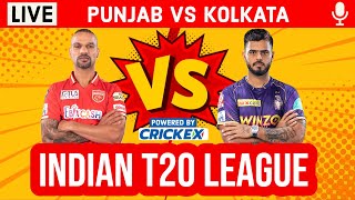 Live: Punjab Vs Kolkata, 2nd T20 | Live Scores & Commentary | PBKS vs KKR Live Scores | Crickex