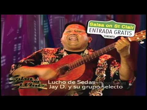 Lucho de Sedas gives us a Little Taste of Salsa On St. Clair!