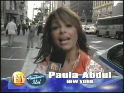 Paula Abdul interviews Simon Cowell and Randy Jackson (2004)