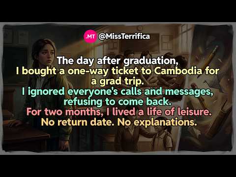 The day after graduation, I bought a one-way ticket to Cambodia for a grad trip...