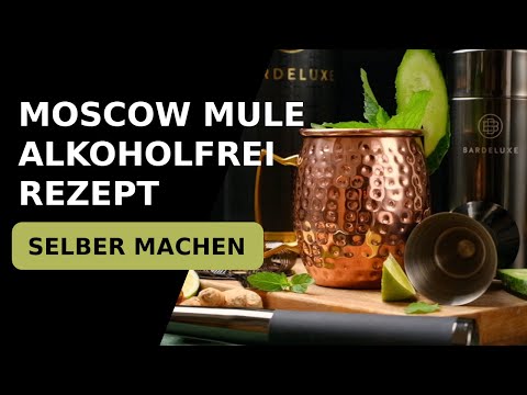 Moscow Mule alkoholfrei Cocktail Rezept: Selber Machen 🍸