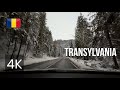 Transylvania Driving Tour 4K Romania Winter Road Trip ASMR