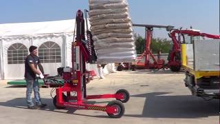 MULETTO per MOVIMENTAZIONE BANCALI PELLET e BANCALI LEGNA da ARDERE