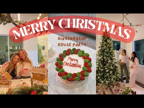 VLOG: how to throw the best Christmas party ever + family Christmas :)
