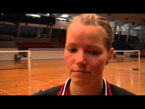 Pedersen: The mixed doubles is tough!