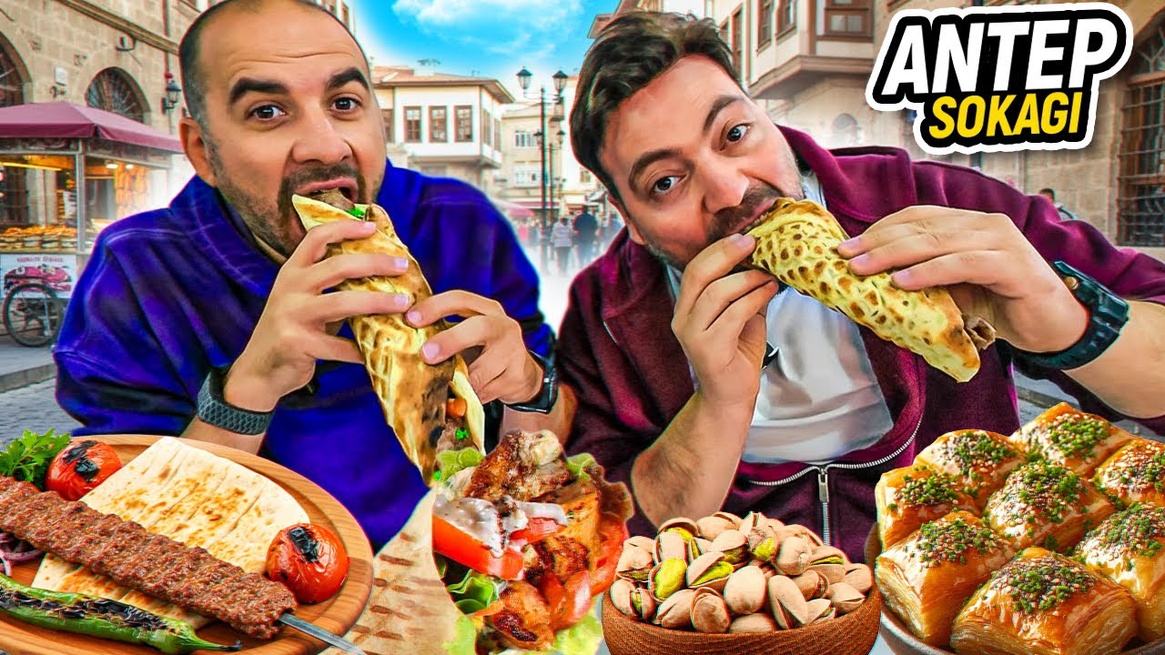 MELİH'E ANTEP LEZZETLERİ DENETTİM!@MelihAbuafLA