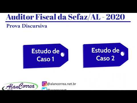 Auditor Fiscal SEFAZ/AL 2020 - Prova discursiva