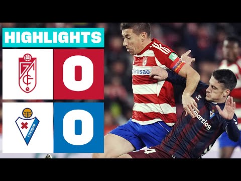 GRANADA CF 0 - 0 SD EIBAR | RESUMEN LALIGA HYPERMOTION