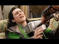 Thor Throws His Hammer At Loki Loki As Odin Scene Thor Ragnarok 2017 Movie Clip HD
