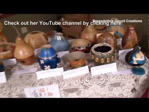Michigan Gourd Art at Local Craft Show by Bernadette...