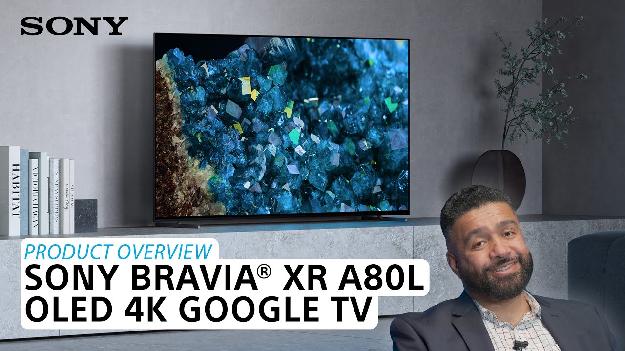 Sony BRAVIA XR 65” Class A80L OLED 4K HDR Google TV (2023) | XR-65A80L