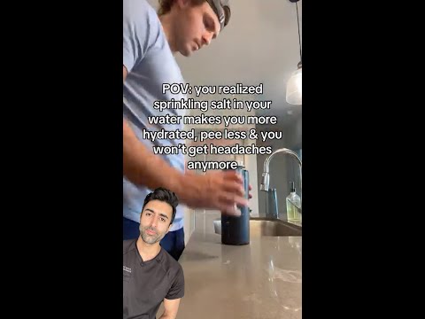 Should You Be Adding Salt to Your Water?