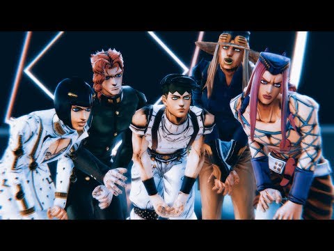 [JOJO  MMD] jobros form a girl group - EVERGLOW Dun Dun