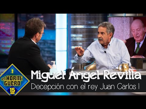 Miguel Ángel Revilla decepcionado con el rey emérito Juan Carlos I - El Hormiguero