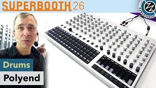 Video thumbnail for Polyend: Polyend Drums - Superbooth 2026 by sonicstate