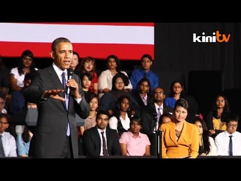 Najib trumpets Obama visit to civil servants