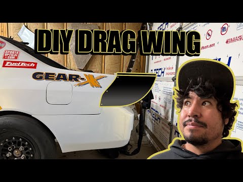 DIY Drag Wing for the Prelude: Built From Scratch!