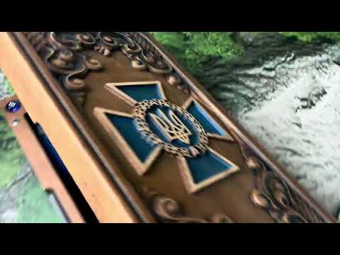Нарды премиум-класса из дерева и закаленного стекла ЗСУ. - фото 1 - id-p3038408517