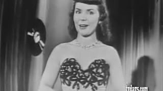 Teresa Brewer sings Ricochet on TV 1953