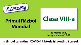 Primul Război Mondial.