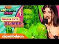 Charli D'Amelio Gets SLIMED After Winning 'Favorite Female Social Star' | Kids' Choice Awards 2021