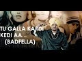 Tu Galla Kardi Kedia Aa Badfella Video PBX 1 Sidhu Moose Wala Latest Punjabi Song