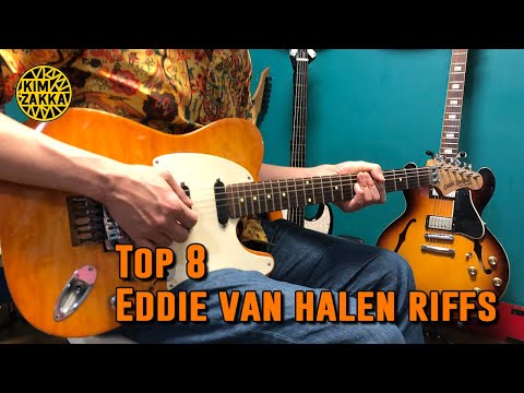 Top8 Eddie Van Halen Riffs