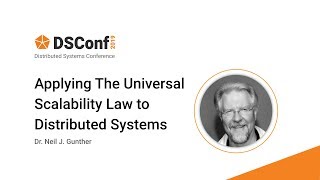 Download lagu Applying The Universal Scalability Law to Distributed Systems by Dr. Neil J. Gunther mp3
