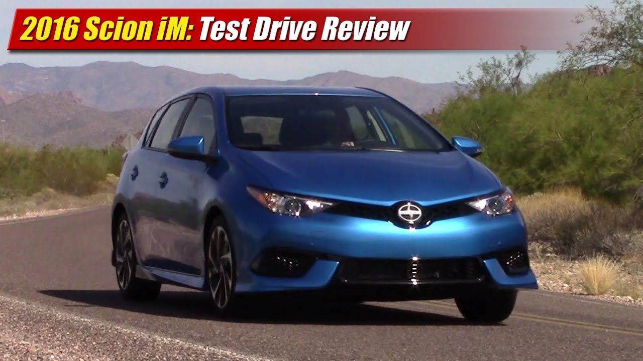 2016 Scion iM Test Drive Review
