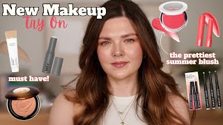 New Makeup Try On! The Prettiest Summer Blush 😍