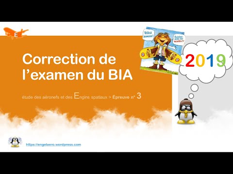 Étude des aéronefs 2019