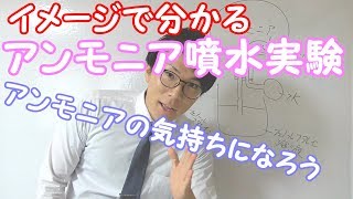 【中学理科】2-6 アンモニア噴水実験～アンモニアの気持ちで考える～【中１理科】