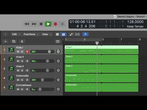 Strings Library demo 2