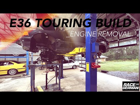 Removing the M43 Engine From The Bottom