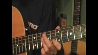 Nine pound hammer guitar lesson Tony Rice style SEVERAL RICE LICKS  X5 OR 6!