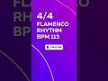 4 4 Flamenco Rhythm Pattern Metronome 113