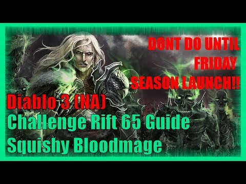 Diablo 3 Challenge Rift 65 Guide (NA) (D3 Guide) Route and Strategy