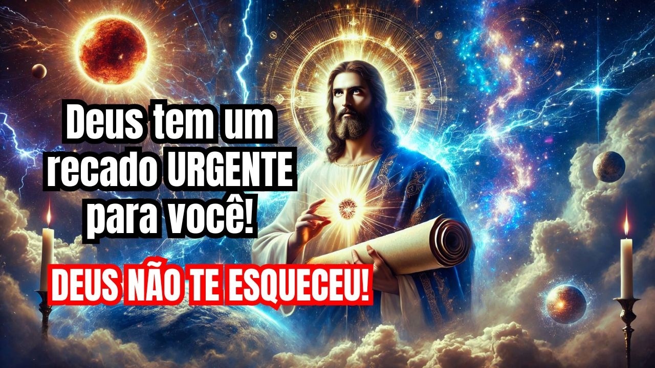 NÃO IGNORE ISSO! Deus me mandou te entregar essa mensagem!