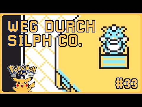 Weg durch die Silph Co. zum Team Rocket Boss! | Pokémon Gelbe Edition #33