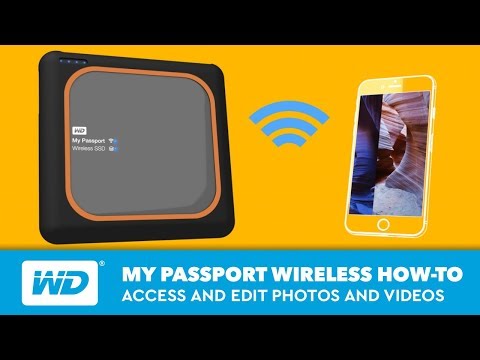 My Passport Wireless | How to Access and Edit Photos...
