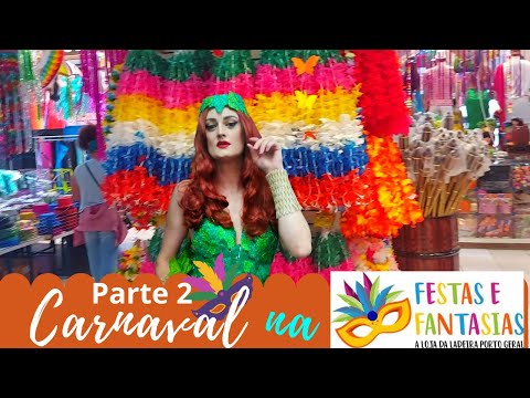 Carnaval 2023 Loja Festas e Fantasias na 25 de março Parte 2| Top em Orlando