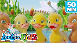 Five Little Ducks + Five Little Monkeys and more Sing Along Kids Songs - LooLoo Kids