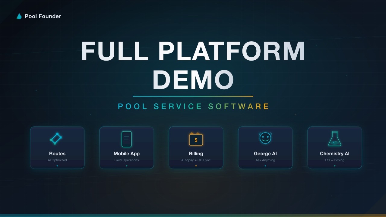 Pool Founder Platform Demo
