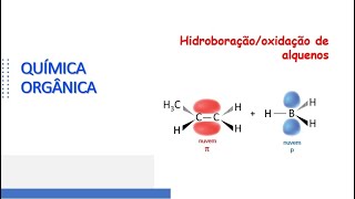 Hidroboração e oxidação de alquenos