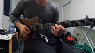 Video thumbnail for Guthrie Govan style Improv with Kiesel HH2 by willmason03