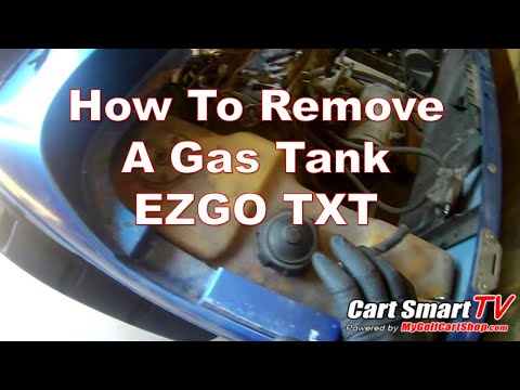 How To Remove EZGO Gas Tank
