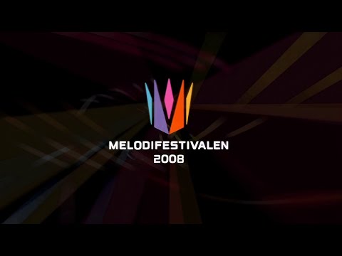Melodifestivalen 2008 - Finalen (Förbättrad med AI - HD - 50fps)