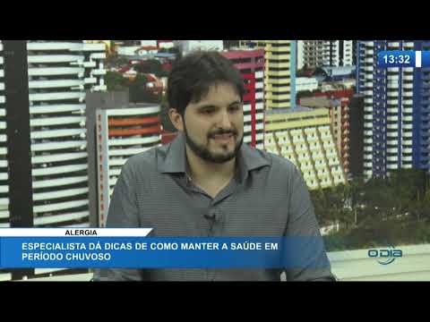 O DIA NEWS 17 02 20  Carlos Alves (Alergologista) - SauÌde em periÌodo chuvoso