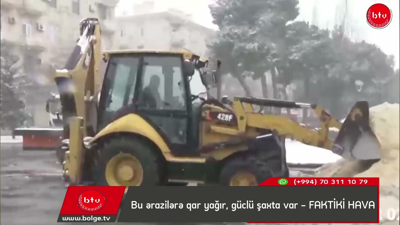 Bu ərazilərə qar yağır, güclü şaxta var - FAKTİKİ HAVA